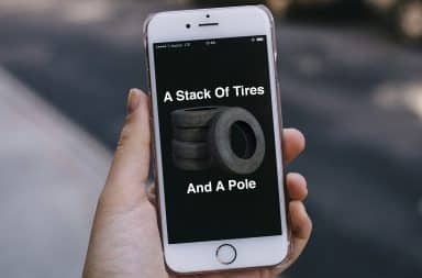 tire app for a car that you make