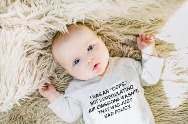 baby onesie with a phrase