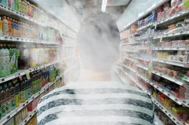 grocery store stoned with smoke