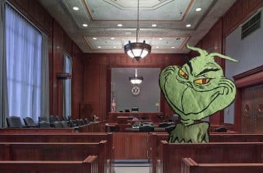 grinch in court