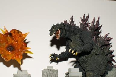 Godzilla, king of monsters art