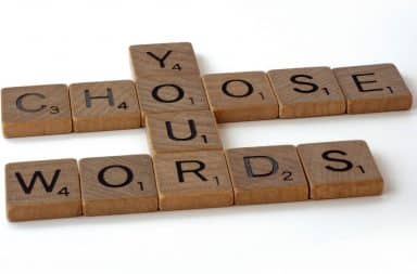 Choose Your Words tiles for word game