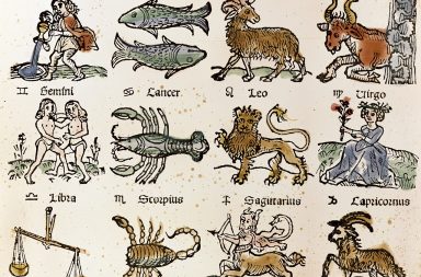 zodiac woodcut