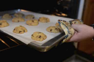 making cookies