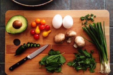 the ingredients to cook!