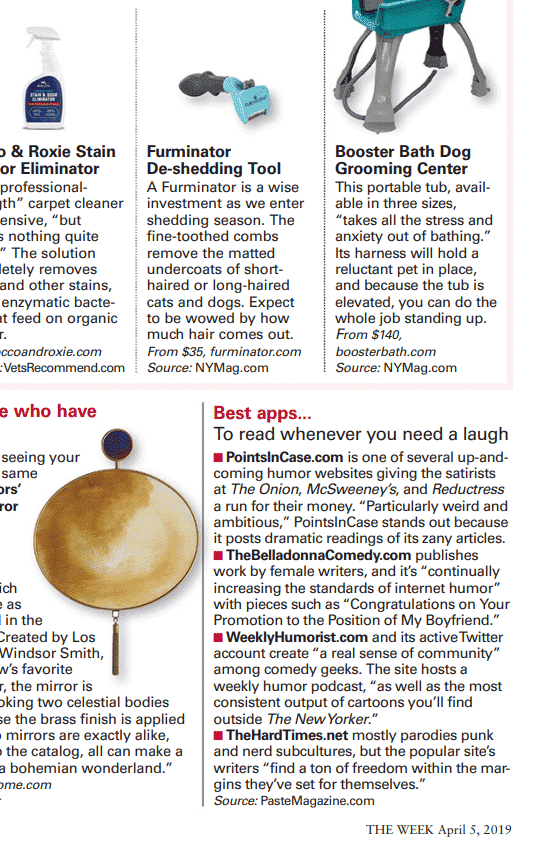 The Week Magazine's "Best Apps for Laughs"