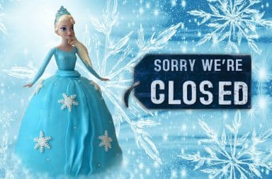 frozen closed