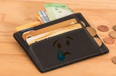 sad wallet