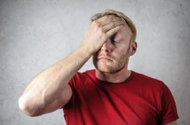 upset and sad and confused guy