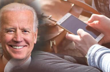 texting with joe biden