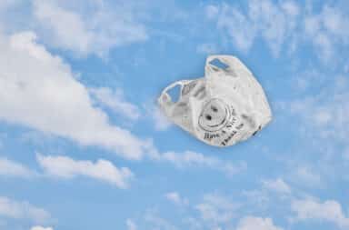 it's the bag floating in the sky