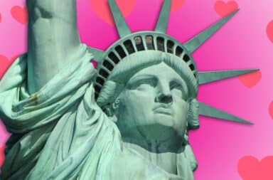 statue of liberty love