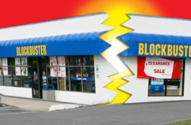 blockbuster video got busted open