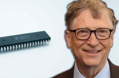 bill gates and the chip