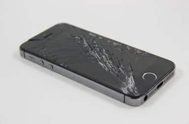 Phone cracked up