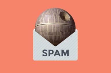 envelope death star spam