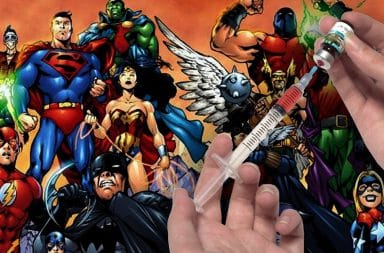 justice league shot vaccine