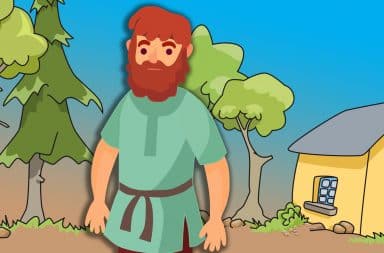 cartoon peasant guy