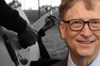 bill gates guitar guy