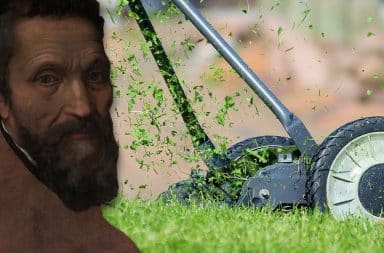 Michelangelo lawn mower