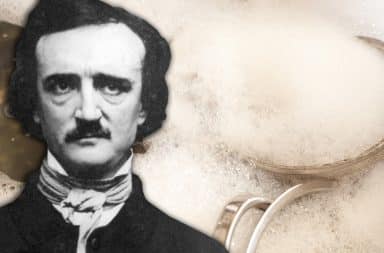 edgar allen poe dirty dishes lets wash 'em