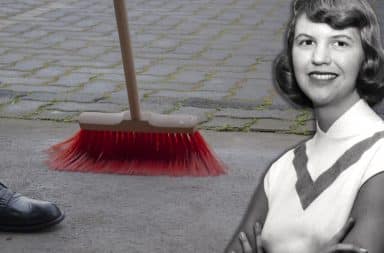 plath sweeping broom