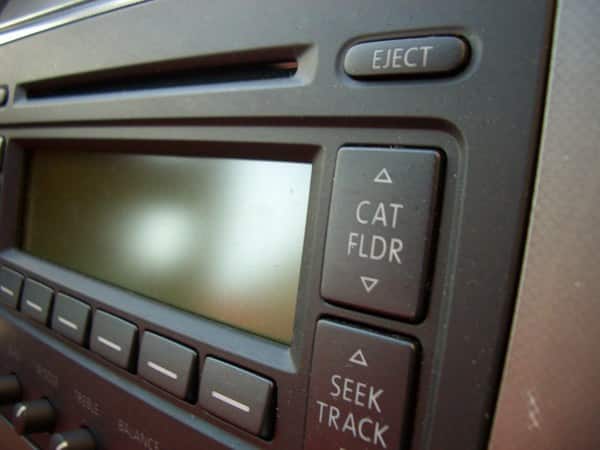 A car radio.