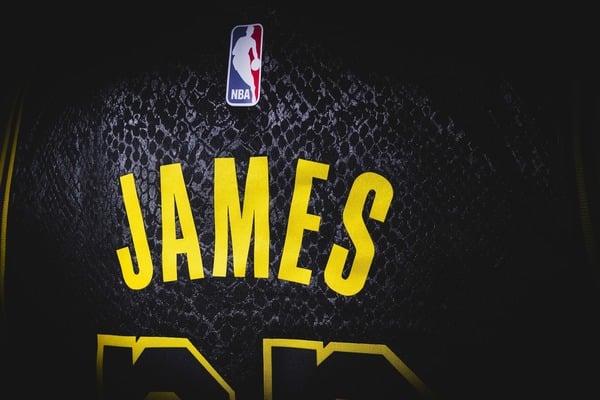 LeBron James's NBA jersey