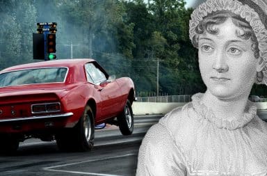 jane austen fast and furious cars