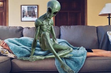 alien couch