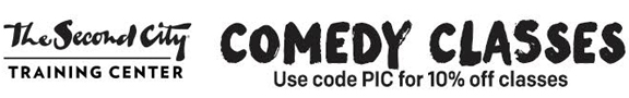  The Second City Comedy Classes - 10% off med kode PIC