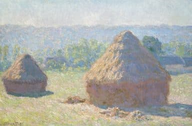 haystacks in monet