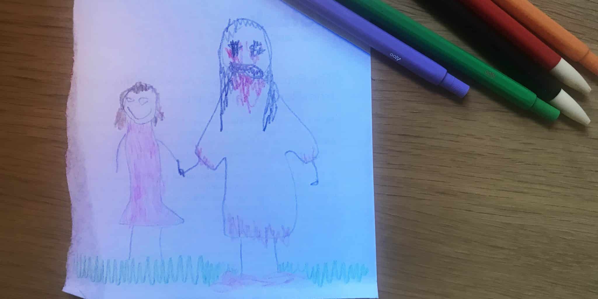 Are Your Child's Creepy Drawings Mediocre? Try Our “Kid in a Scary Movie”  Art Class! | Points in Case