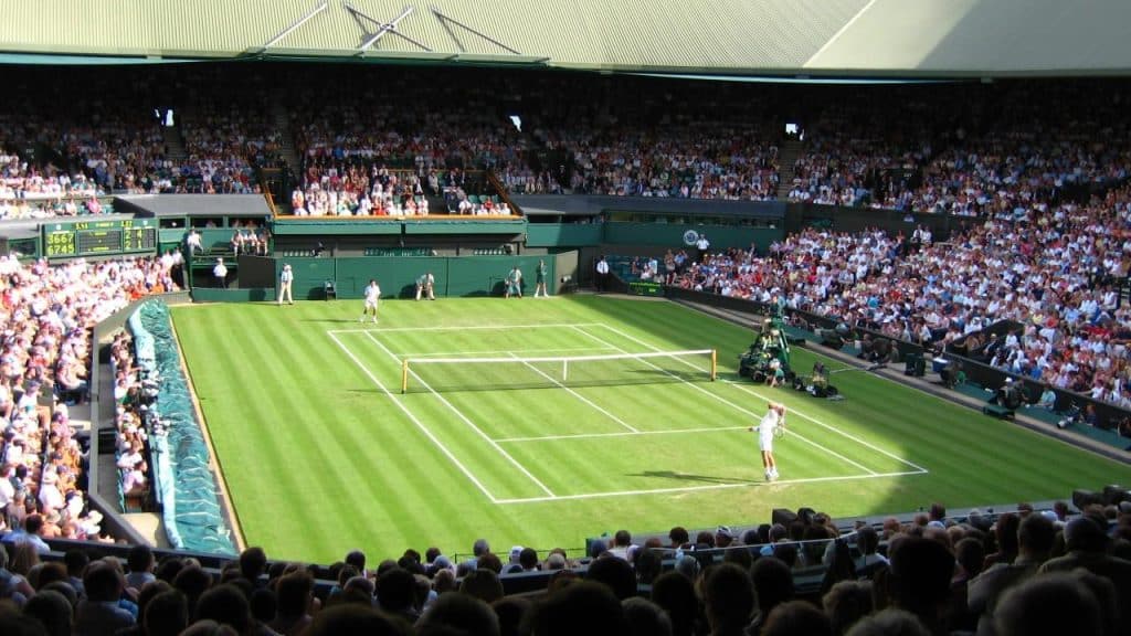 Tennis stadium