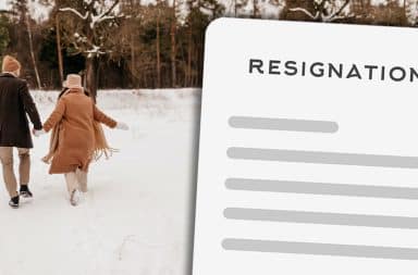 snow resignation letter