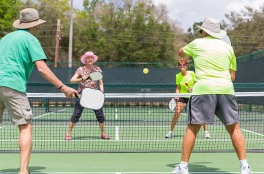 it's pickleball