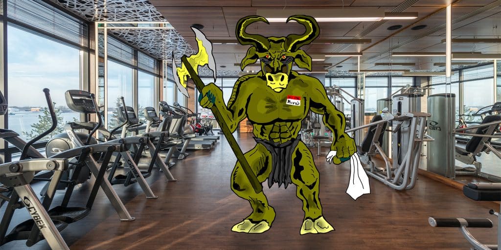 Cancel Your Gym Membership in Three Easy Steps and One Impossible Minotaur Fight - Jarastyle