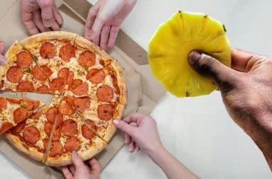 pineapple?? ON PIZZA?!?