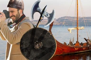 viking guy on tour