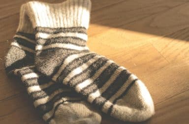 Wool seamless socks