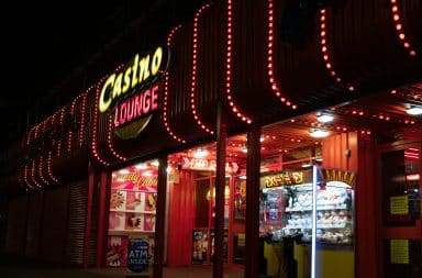 Casino lounge neon