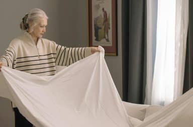 folding a sheet