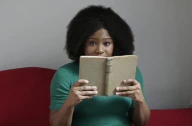 woman who is shocked