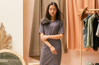 woman in a boutique
