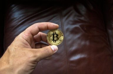 BTC coin gold