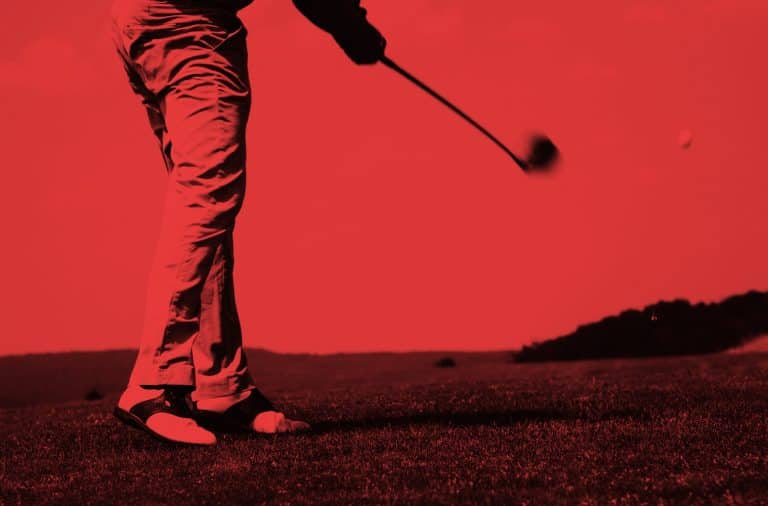 guy is mad at golf