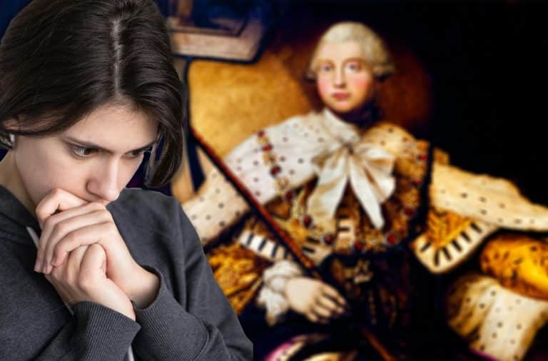 worried before the king!