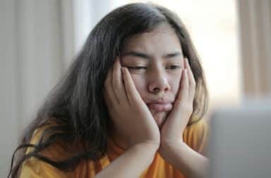 bored woman