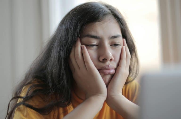 bored woman