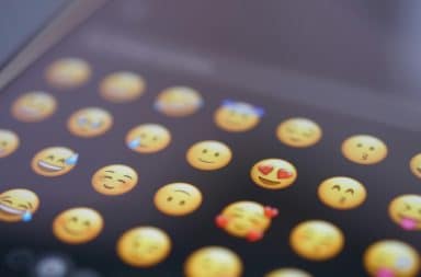 emojis on a phone